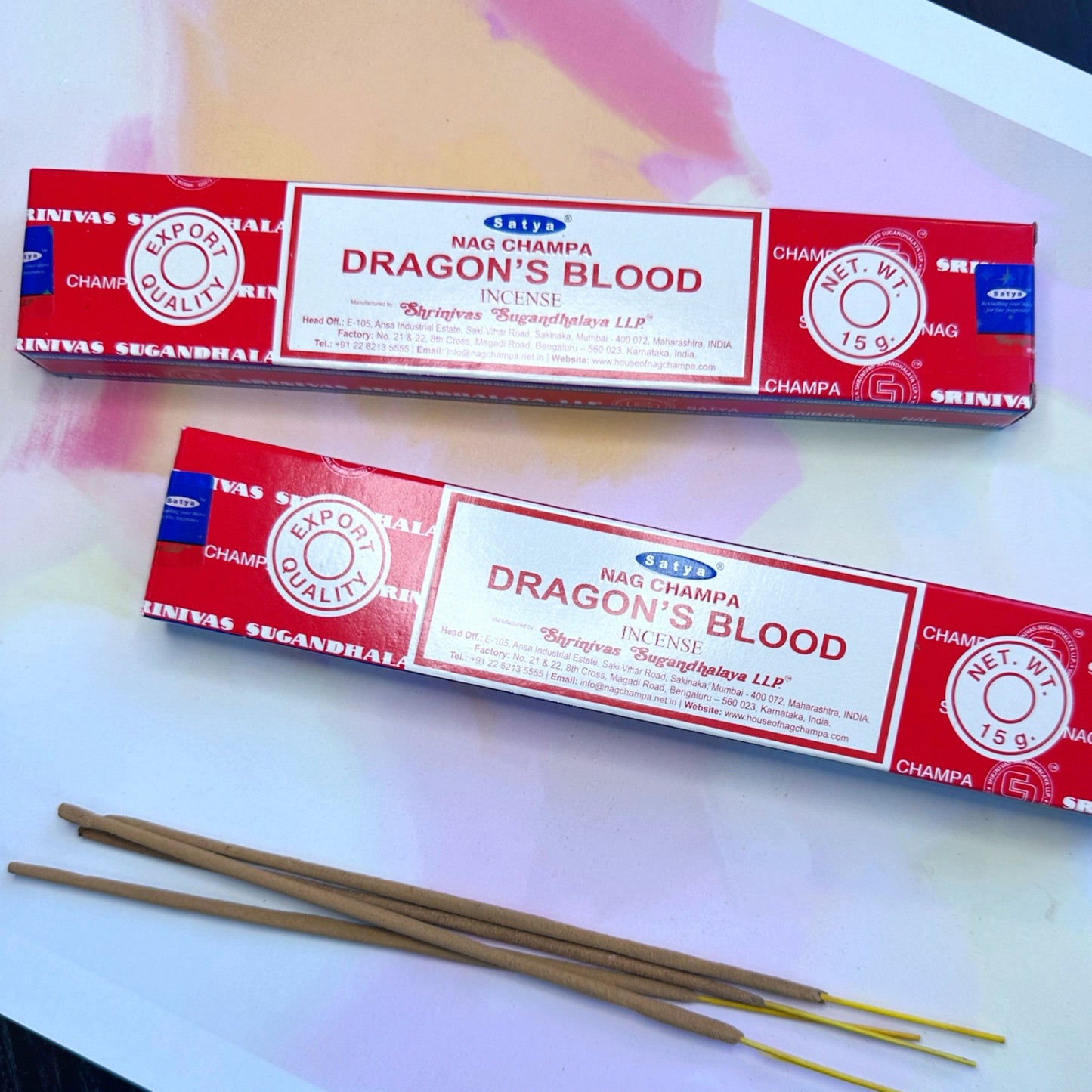 Satya Nag Champa DRAGONS BLOOD