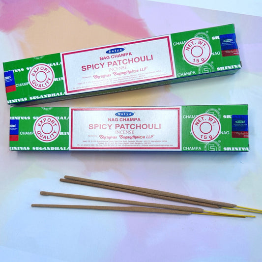 Satya Nag Champa SPICY PATCHOULI