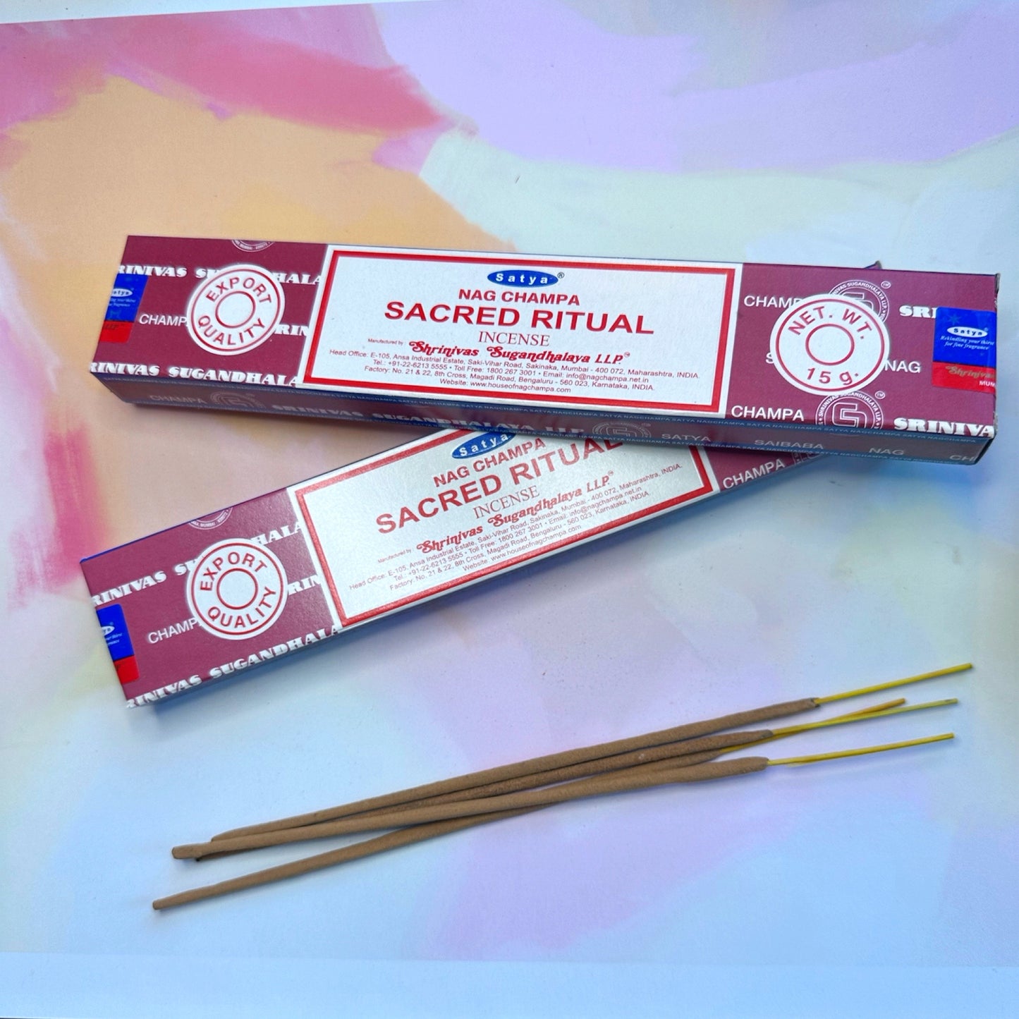 Satya Nag Champa SACRED RITUAL