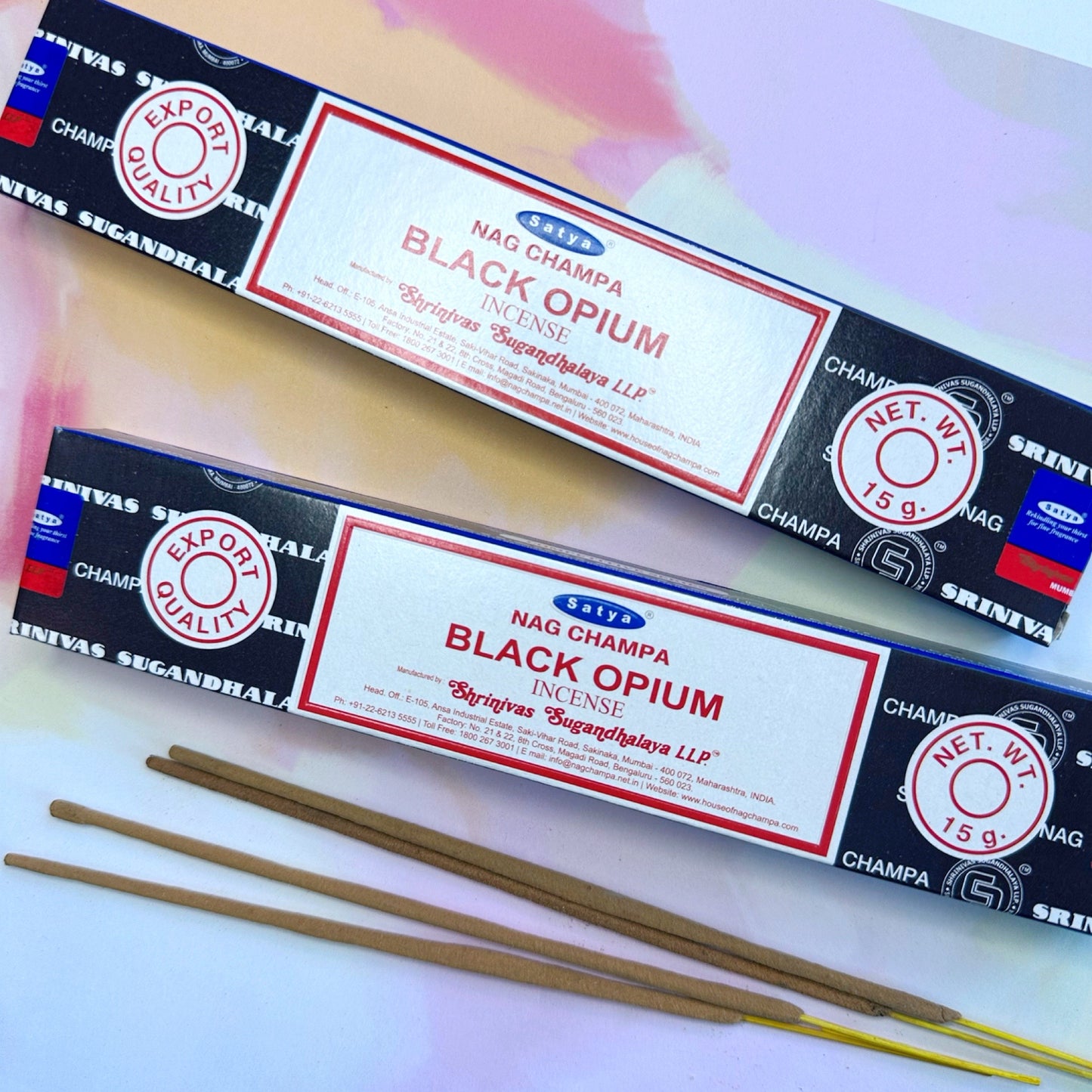 Satya Nag Champa BLACK OPIUM