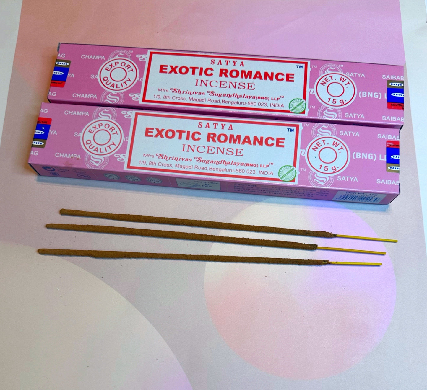 Satya EXOTIC ROMANCE rökelsepinnar