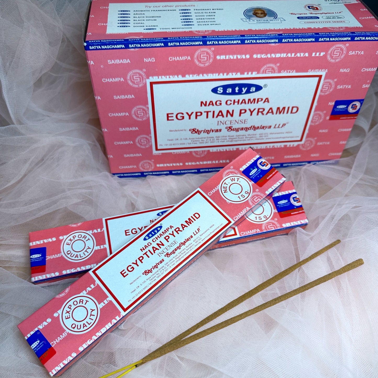 Satya Nag Champa EGYPTIAN PYRAMID